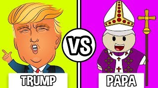 Donald Trump vs El Papa