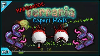 Let's Play Terraria 1.3 Expert Mode (PC) | Solar Eclipse & BAD Hallowed Mimics! [#23]