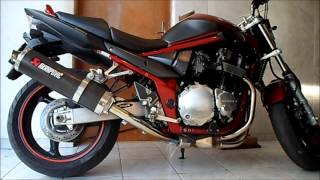 Ronco da Bandit 1200 com AKRAPOVIC