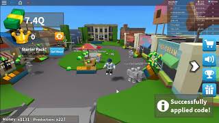 Code на игру Billionaire Simulator!!!!!Бесконечный код???