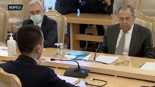 LIVE: Lavrov, Italian counterpart Di Maio meet in Moscow: protocol