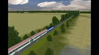 ČD 751-229-6 v Trainz simulatoru 2009 720 HD