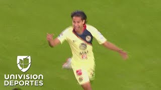 PRIMER GOL DE DIEGO LAINEZ EN LA LIGA MX - DIEGO LAINEZ'S FIRST LIGA MX GOAL