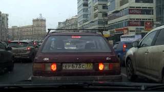 Текстильщики - Мещанский / Tekstilshchiki - Meschanskiy 05/03/2012 (timelapse 8x)