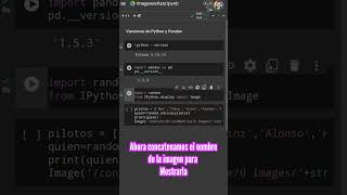 + ️ + Selección al azar de imágenes en Google Colab con Python | Ipython | ⏰ Shorts