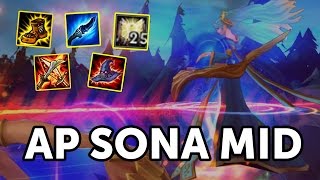 Full AP Sona Mid Montage! 100 to 0 Your Enemies! Tilterella