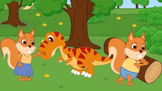 Famille d'Écureuil - Aventures en forêt Animé 2022 en Français