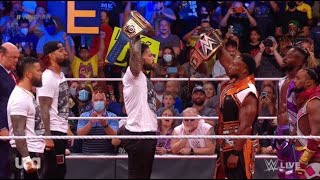 WWE Raw NEW DAY VS THE BLOODLINE 9/20/21