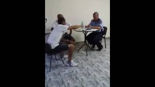 Politist fumand in sectia 2 din Timisoara