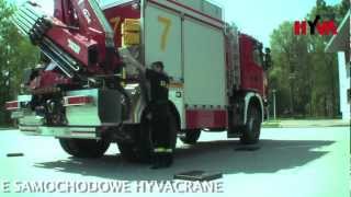 Straż pożarna SCANIA 4x4 - lotnisko Balice