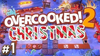 Overcooked 2 Xmas - #1 - Hot Chocolate Time! (Kevin's Christmas Cracker DLC Gameplay)