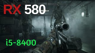 Metro: Exodus • RX 580 Nitro+ • Intel I5-8400 • Frame-rate Analysis