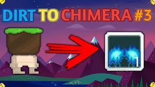 Growtopia - Dirt To Chimera Wings #3 | Death Spike Project