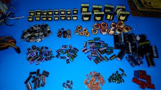 Get a Ton of electronic components from old ATX Power supply
