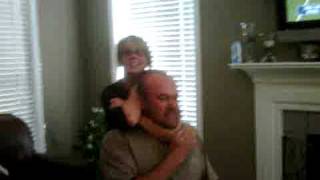 Punkin puttin germee in the "sleeper" hold