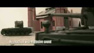 Радиоуправляемый танк VsTank Pro KV-2 Soviet Army Green 1:24 2.4G