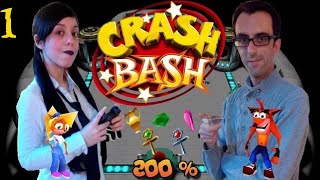 Crash Bash - ITA PS1 Walkthrough 200% - Parte 1 - Un inizio col botto !