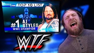 WWE SmackDown Live WTF Moments | Daniel Bryan's Top 10 Lists Are Nonsensical