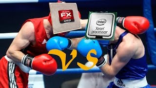 AMD FX4330 vs Intel Xeon E5450 [Эпичная битва народный героев]