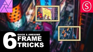 Affinity Photo - 6 Frame / Border Designs - that will blow your mind