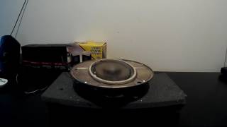 Blowing a 1996 Nissan almera N15 door speaker