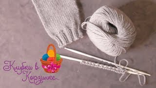 Как аккуратно набрать петли на спицы. Вязание спицами для начинающих