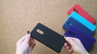Чехол-бампер Xiaomi Silicone Cover для Xiaomi Redmi Note 4/4X
