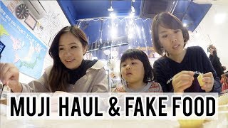 Huge Muji Haul & Making Fake Food in Osaka