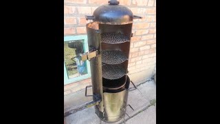 Коптильня из ГАЗОВОГО БАЛЛОНА, своими руками.