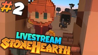 New Mod Jewels of the Orient - Stonehearth Livestream Gameplay Ace - Ep 2