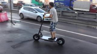 Электросамокат своими руками How To Make A Electric Scooter