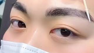 홍대반영구 남자눈썹문신 반영구눈썹 후기 동영상