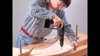 Как сделать кресло качалку самому.How to make a rocking chair for himself.