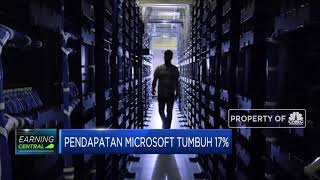 Pendapatan Microsoft Tumbuh 17%