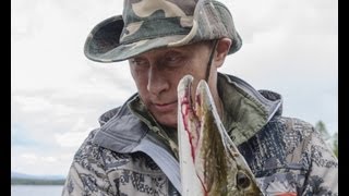 "Царь-рыба": на рыбалке в Туве Путин похвастался большой щукой!