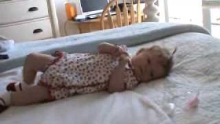 Kinley Rolling Over