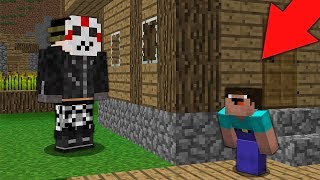 Этот маньяк хочет меня схватить ? 100% троллинг ловушка minecraft