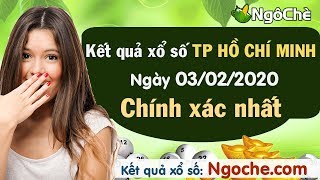 Xo so Ho Chi Minh 3/2/2020 - SXHCM - XSHCM - Xổ số kiến thiết thành phố hồ chí minh hôm nay thứ 2