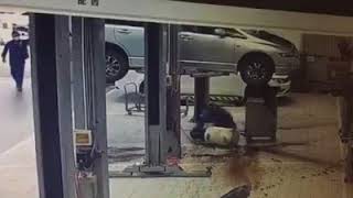 Прикол на автосервисе