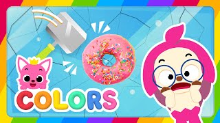 색깔놀이 | 얼음깨기 | Learn Colors | 영어로 색깔을 배워요 | 어린이 영어 | Colors for kids | 호기! 핑크퐁 - 놀면서 배워요