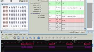 Open Bench Logic Analyzer, Ponyprog and 24C02 eeprom data capture n decoding
