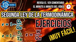 ⚙️ Ejercicios de la Segunda Ley de la Termodinámica | Introducción | ¡Muy, muy básico!
