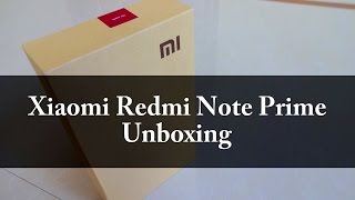Xiaomi Redmi Note Prime Unboxing | Techconfigurations