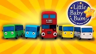 Little Baby Bum | Ten Little Buses - From Wheels On The Bus | Nursery Rhymes for Babies