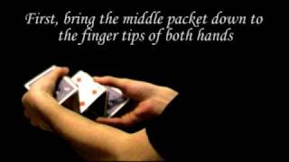 Cardistry tutorial - shapeshifting stairsteps