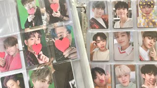 organize my photocard binders w me ; january 2020 ; asmr