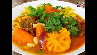 Bò nấu Đậu - Cách nấu món Bò nấu Đậu đơn giản thơm mềm by Vanh Khuyen