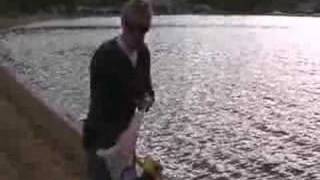 Remote Fire Water Balloon Cannon (Poor Little Ducks!)