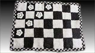 Коврик из пакетов. Коврик крючком из пакетов. Вязание коврика крючком. (mat packages)