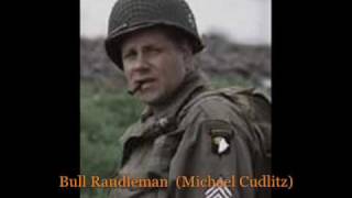 Easy Company Real Veterans/Soldiers, With the Band Of Brothers Actor's